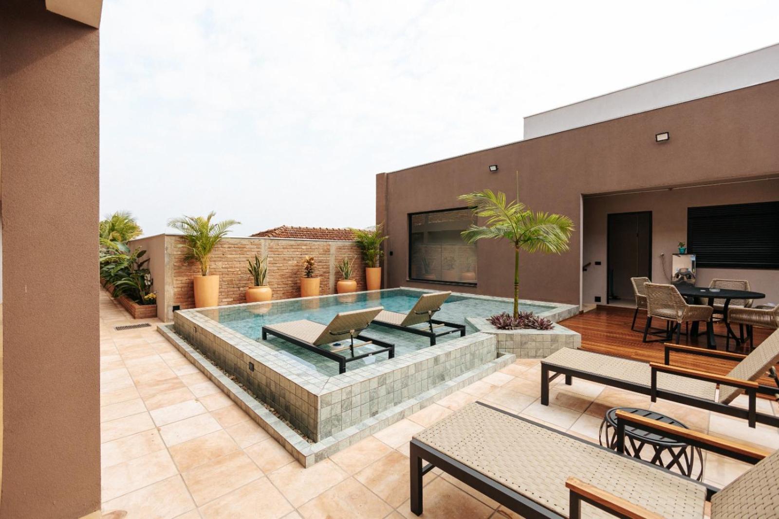 Villa Nova Hotel Ribeirao Claro Exterior foto