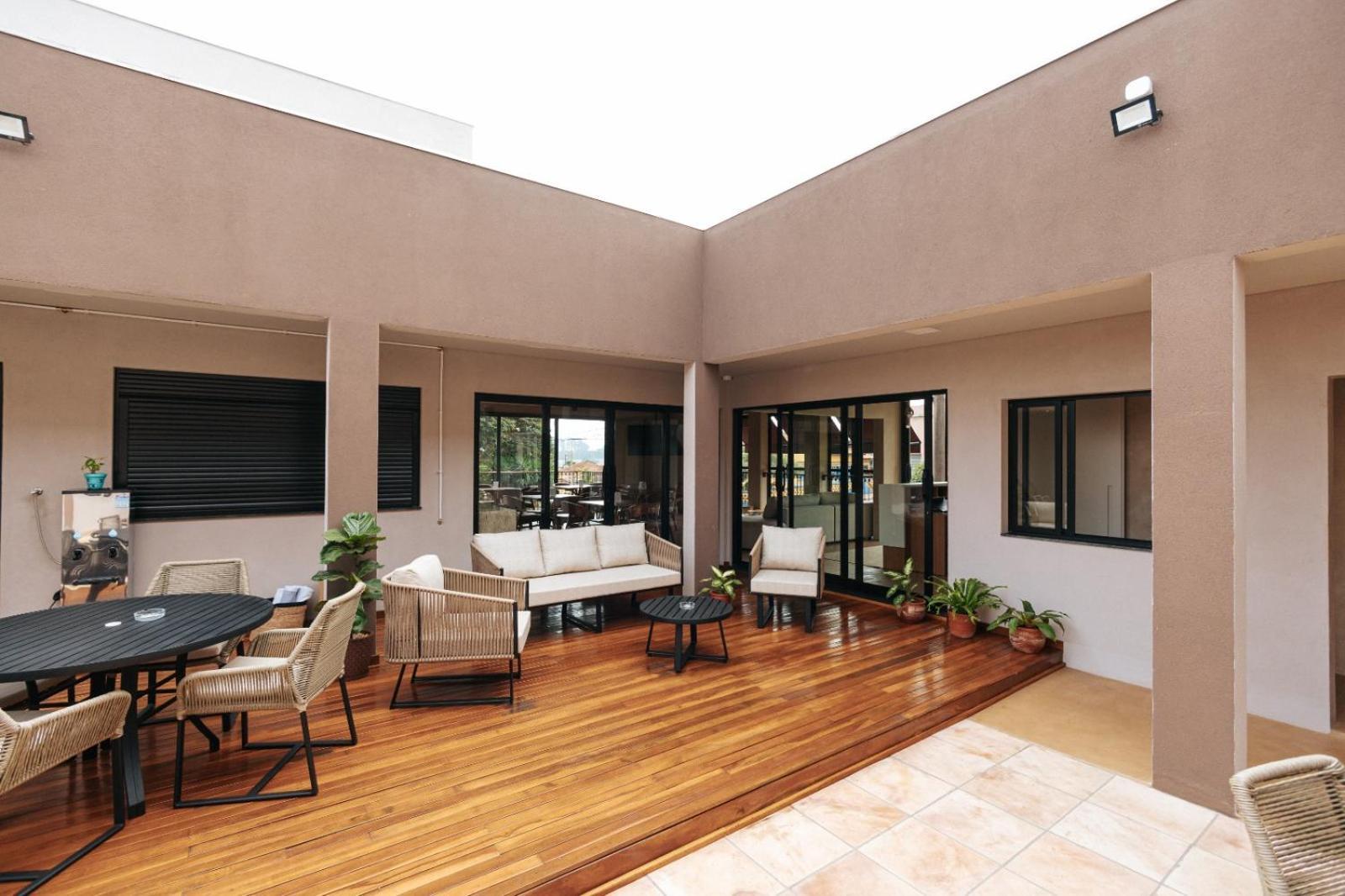 Villa Nova Hotel Ribeirao Claro Exterior foto